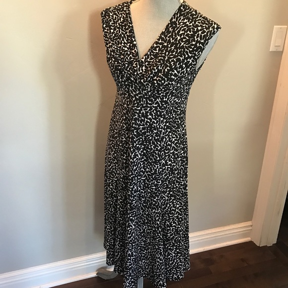 Jones New York Print Dress 10p - Picture 2 of 7